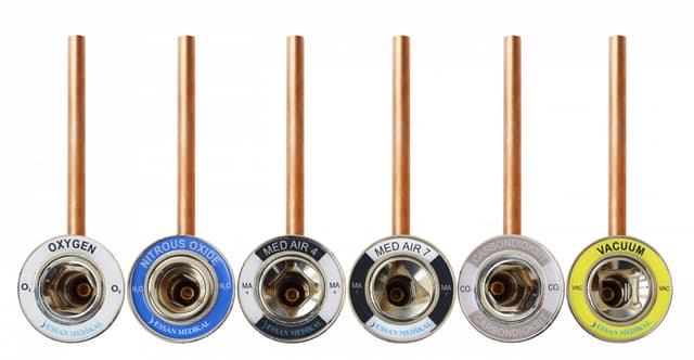 Priza DIN pentru Gaze Medicale